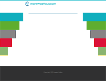 Tablet Screenshot of menswearhous.com